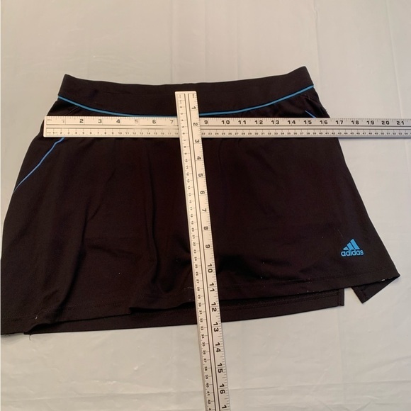 Adidas womans sports skort blue and  black size MED - Picture 10 of 11